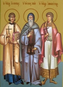 MUCENICI MANUIL, SAVEL ŞI ISMAIL